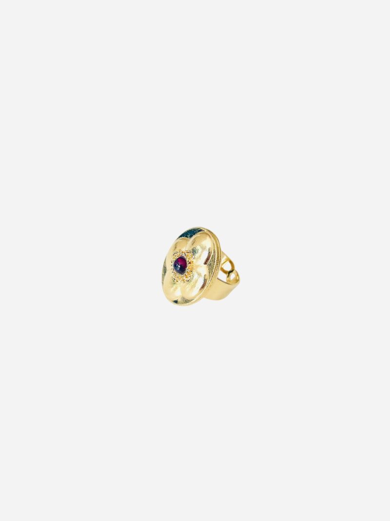 Bague plaqué or – Image 2