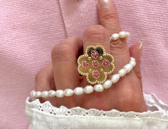Bague trèfle