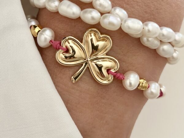 Bracelet perles nacre