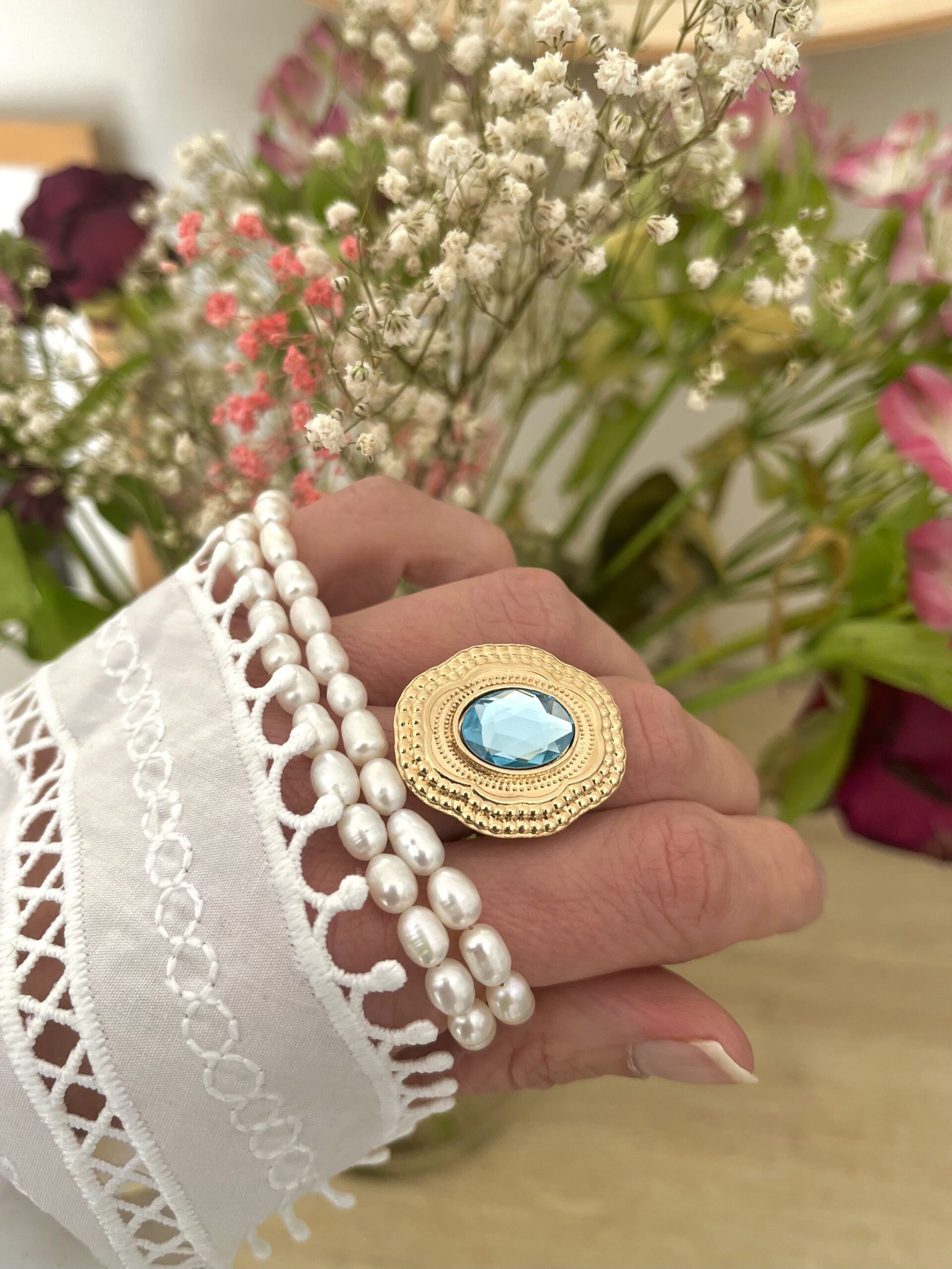 Bague femme cristal – Image 3