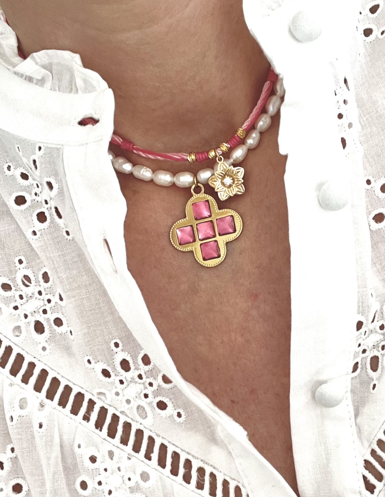 Collier femmes pendentif trèfle – Image 4