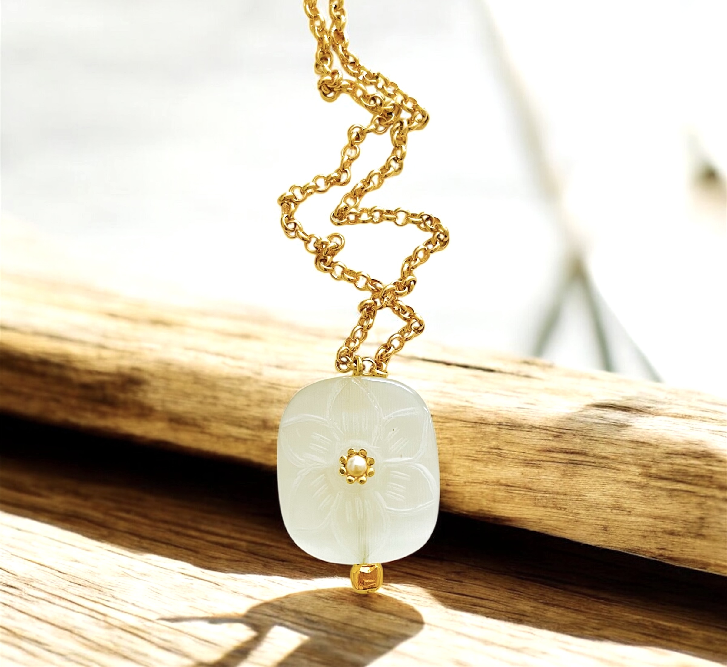 Collier femme pendentif cristal – Image 2