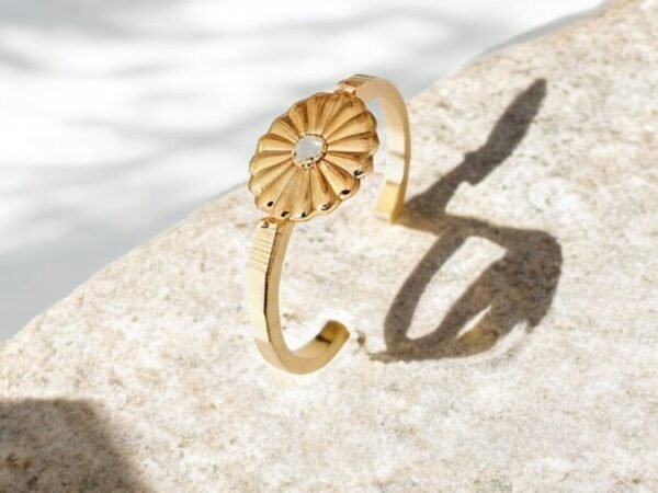 Bracelet fantaisie et perles cristal lumineuse