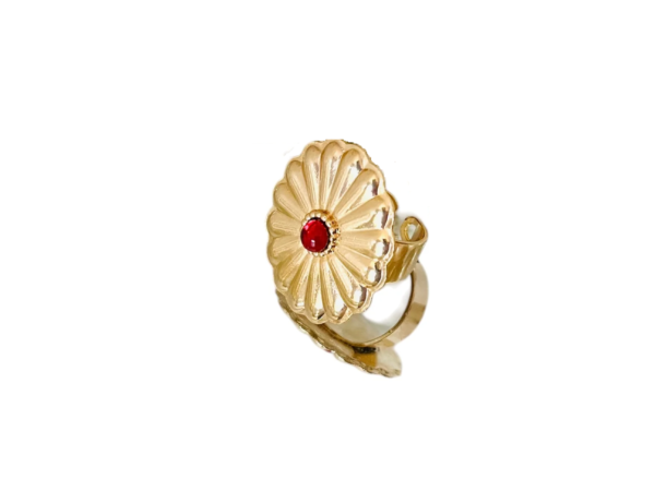 Bague plaqué or femme